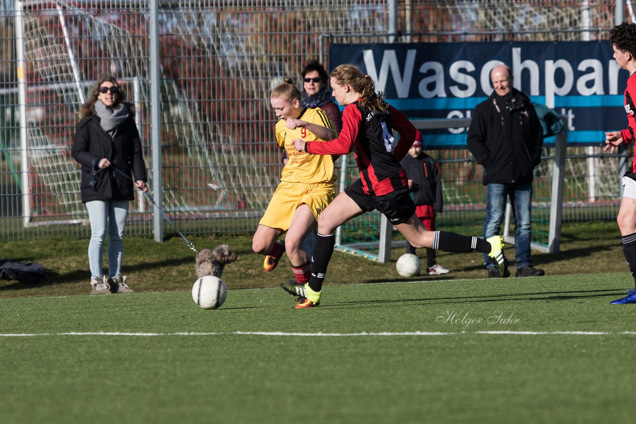 Bild 291 - B-Juniorinnen SG Weststeinburg/Bei - SV Fisia 03 : Ergebnis: 1:2